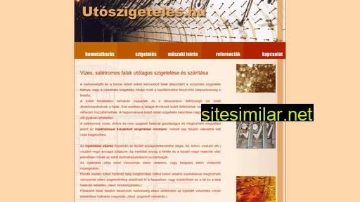 utoszigeteles.hu alternative sites