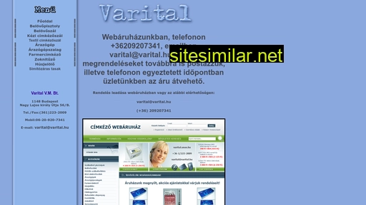varital.hu alternative sites