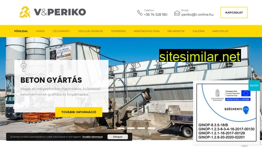 vass-beton.hu alternative sites