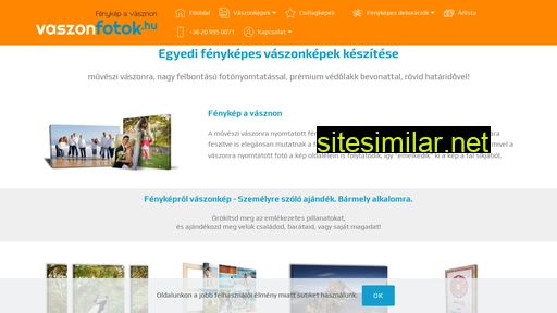 vaszonfotok.hu alternative sites