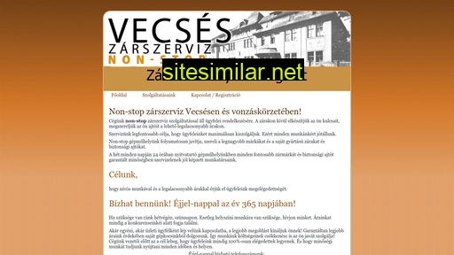 vecses-zarszerviz.hu alternative sites
