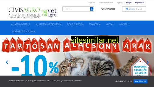 vetagro.hu alternative sites