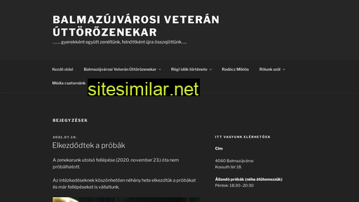 veteranuttorozenekar.hu alternative sites