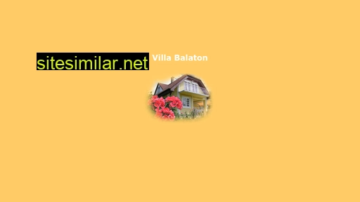 villabalaton.hu alternative sites