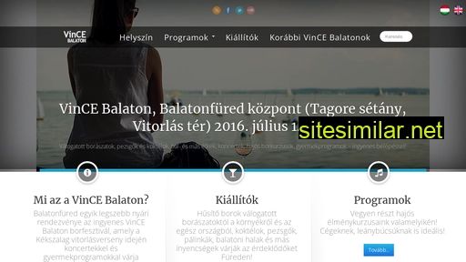 vincebalaton.hu alternative sites