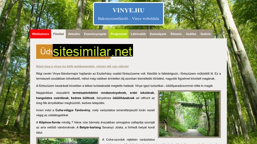 vinye.hu alternative sites