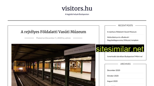 visitors.hu alternative sites