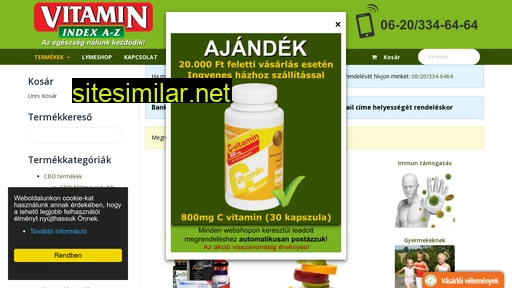 vitaminindex.hu alternative sites
