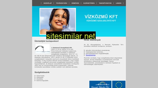 vizkozmu.hu alternative sites