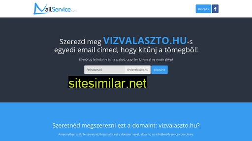 vizvalaszto.hu alternative sites