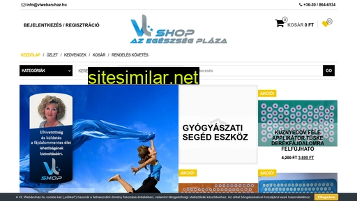 vlwebaruhaz.hu alternative sites