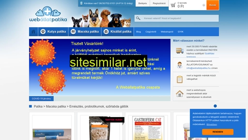 weballatpatika.hu alternative sites