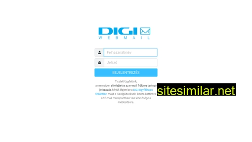 webmail.digi.hu alternative sites