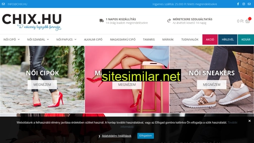 webshop.chix.hu alternative sites
