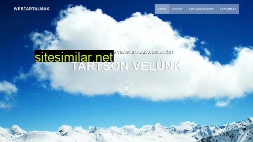 webtartalmak.hu alternative sites