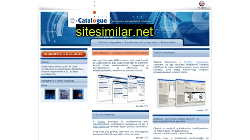 Web-catalogue similar sites