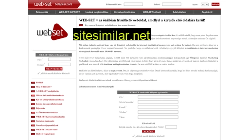 web-set.hu alternative sites