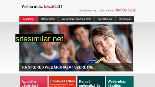 webaruhazkeszites24.hu alternative sites