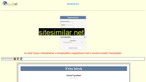 webiksz.hu alternative sites