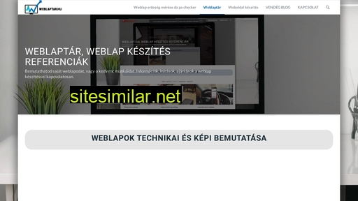 weblaptar.hu alternative sites