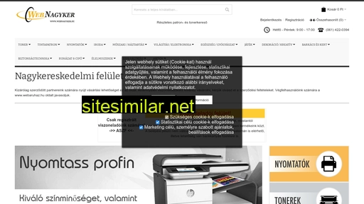 webnagyker.hu alternative sites