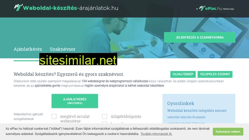 weboldal-keszites-arajanlatok.hu alternative sites