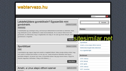 webtervezo.hu alternative sites
