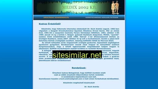 www.urologia.medix-2002.hu alternative sites