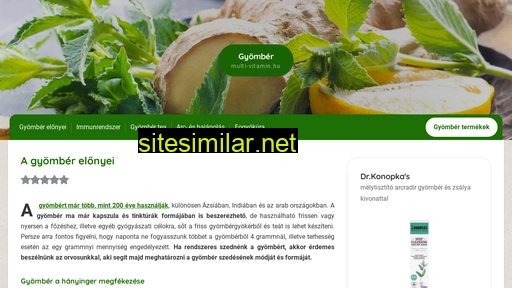 gyömbér.hu alternative sites