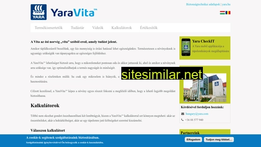 yaravita.hu alternative sites