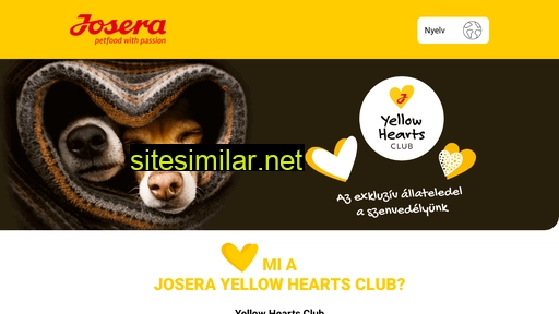 yellowheartsclub.hu alternative sites