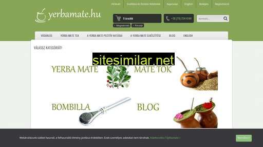 yerbamate.hu alternative sites