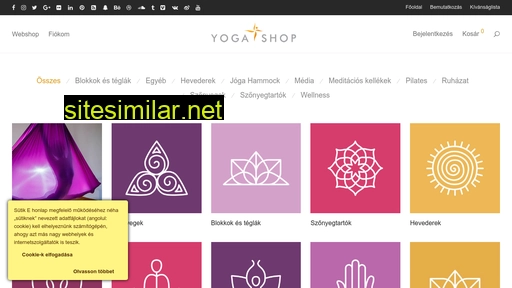 yogashop.hu alternative sites