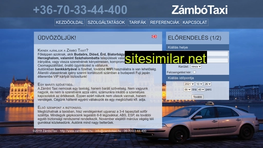 zambotaxi.hu alternative sites