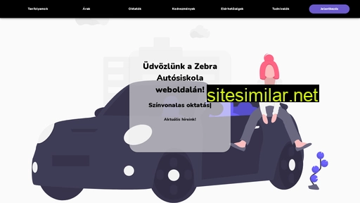 zebraautosiskola.hu alternative sites