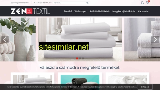 zentextil.hu alternative sites