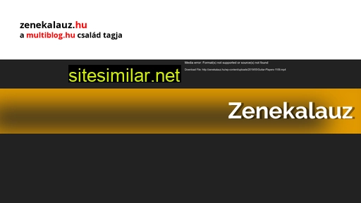 zenekalauz.hu alternative sites
