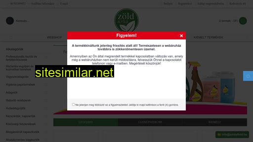 zoldalfold.hu alternative sites