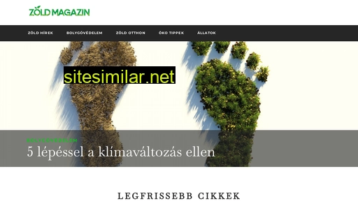 zold-magazin.hu alternative sites