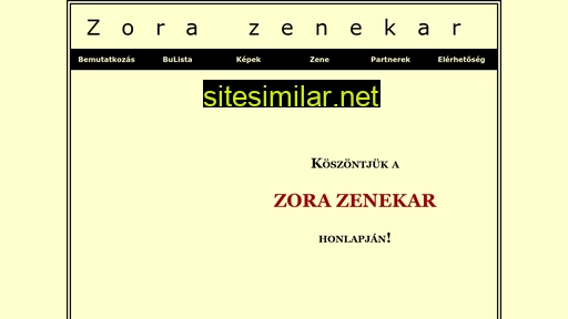 zorazenekar.hu alternative sites