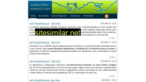 zsiday.hu alternative sites