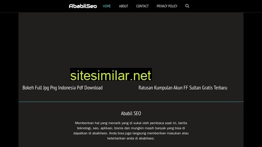 ababilseo.web.id alternative sites