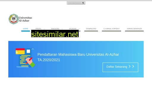 alazhar-university.ac.id alternative sites