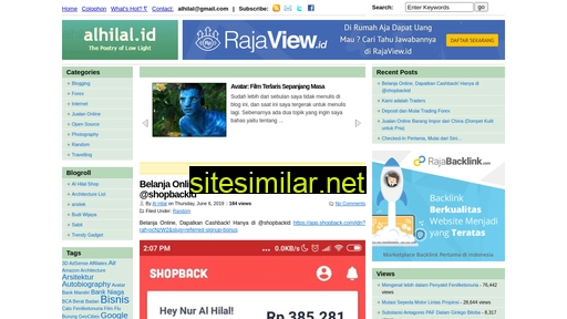 alhilal.id alternative sites