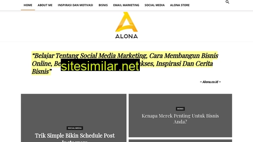 alona.co.id alternative sites
