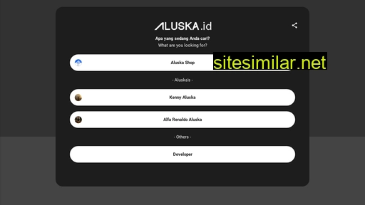 aluska.id alternative sites
