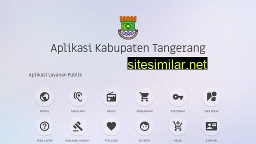 app.tangerangkab.go.id alternative sites
