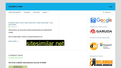 Asrojournal-sttal similar sites