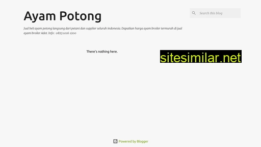 Ayampotong similar sites
