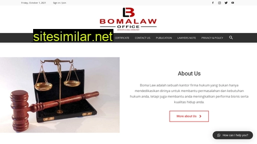 bomalaw.id alternative sites